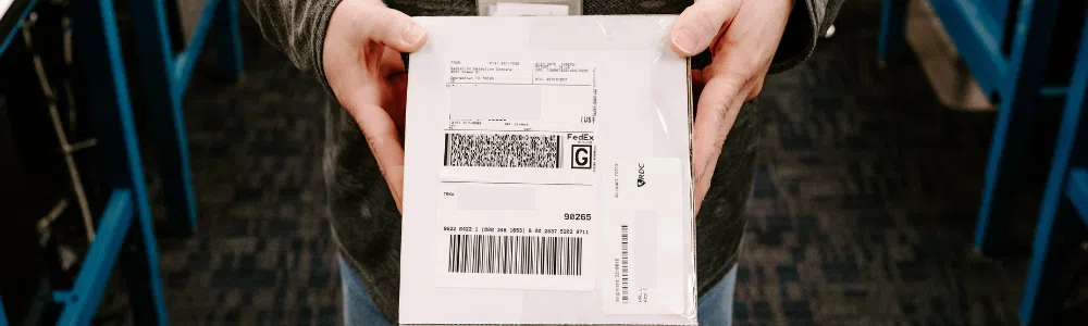 X-ray badge shipment including control dosimeter