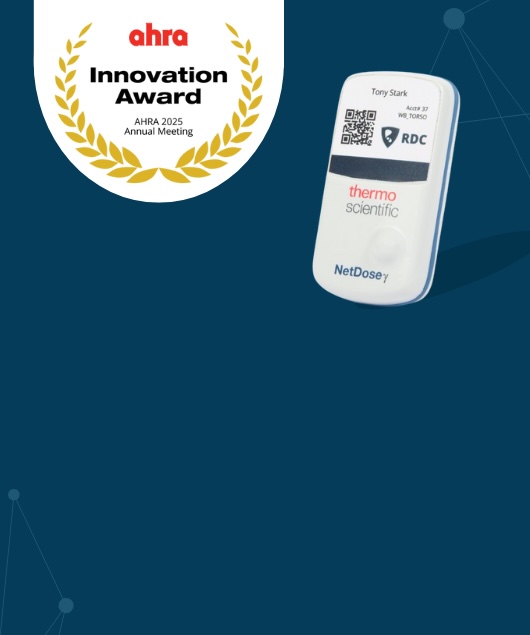 Radiation Detection Company’s NetDose™ Named Winner of 2025 AHRA Innovation Award