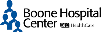 Boone Hospital logo, Healthcare system using RDC's accredited dosimetry services for hospitals.